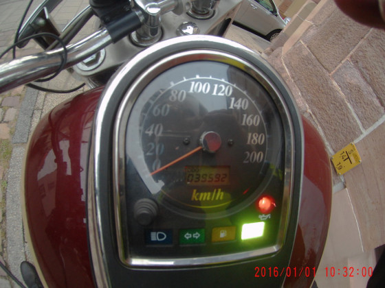 Trudenfahrt Rheinland-Adria Moped abgestellt
