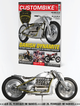 Das Magazin für umgebaute Motorräder
