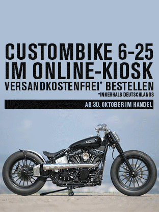 Das Magazin für umgebaute Motorräder
